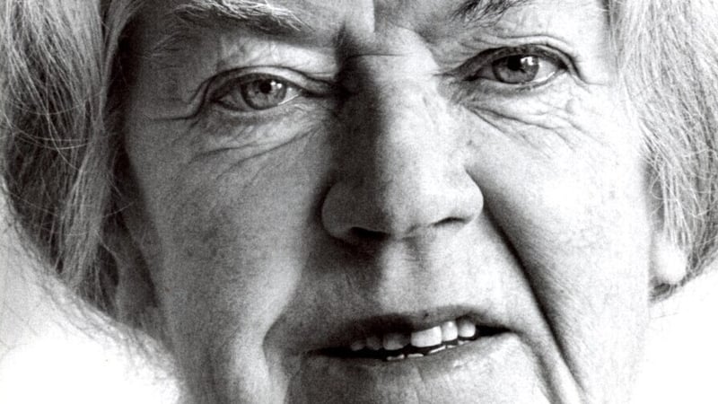 Mary Lavin, pictured in 1982 (Pic: Diarmuid Peavoy)