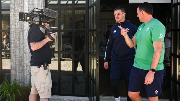 The cameras are on Johnny Sexton and the IRFU backroom team this week