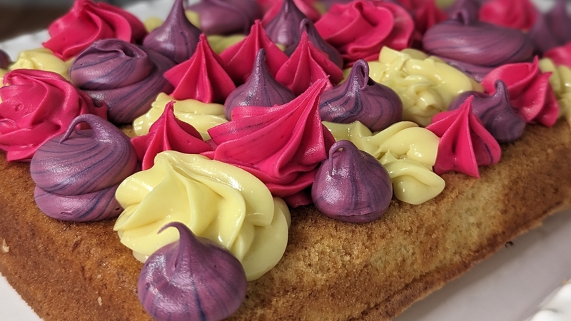 Grainne Mullins' lemon & white chocolate traybake