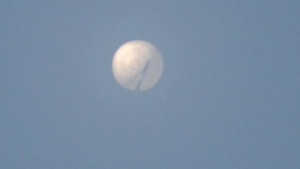 A balloon was shot down by the US over the weekend