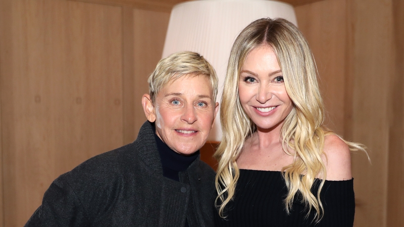 Ellen DeGeneres and Portia de Rossi