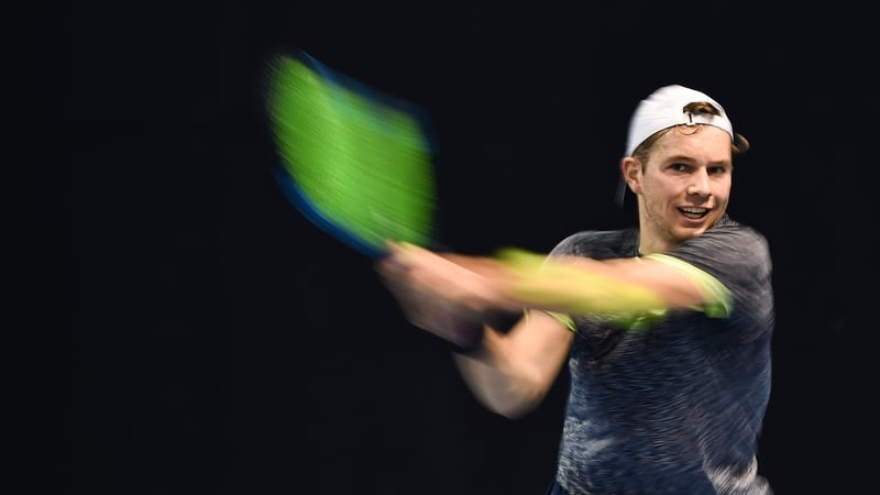 Simon Carr went down 6-1, 6-1 to Gonzalo Bueno