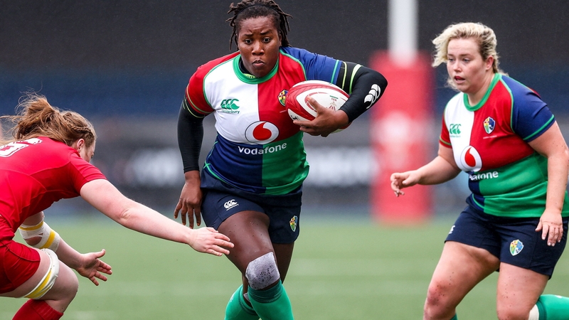 Ireland prop Linda Djougang is promoted to the starting line-up