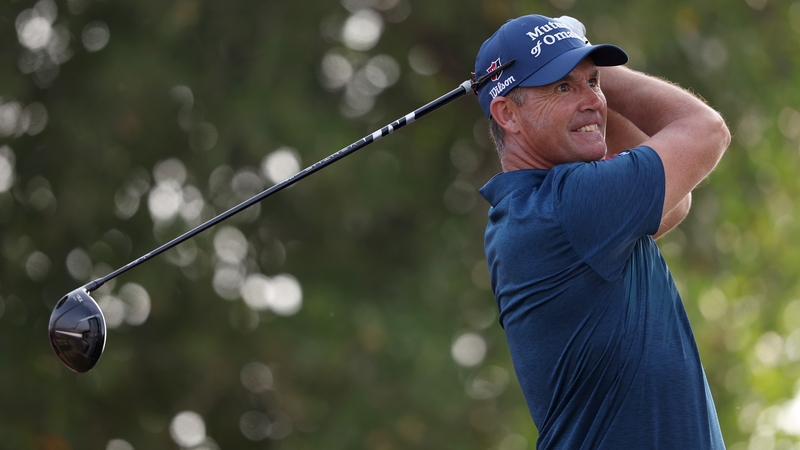 Padraig Harrington has posted rounds of 69 and 70 over the opening two days in Al Hamra