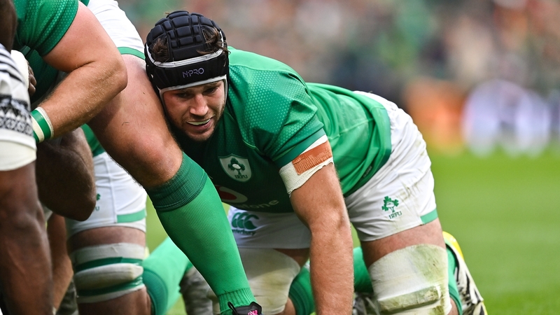 Caelan Doris will win his 24th Irish cap against Wales
