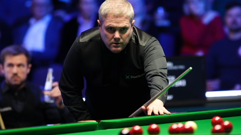 The world number 31 is bidding for a place in the last four of the German Masters
