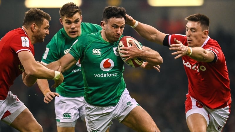 Hugo Keenan produced a player-of-the-match performance