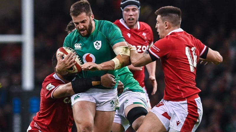 Stuart McCloskey has started Ireland's last four matches