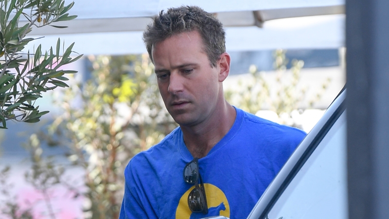 Armie Hammer (pictured in Los Angeles in July 2022) - Has vehemently denied all criminal allegations