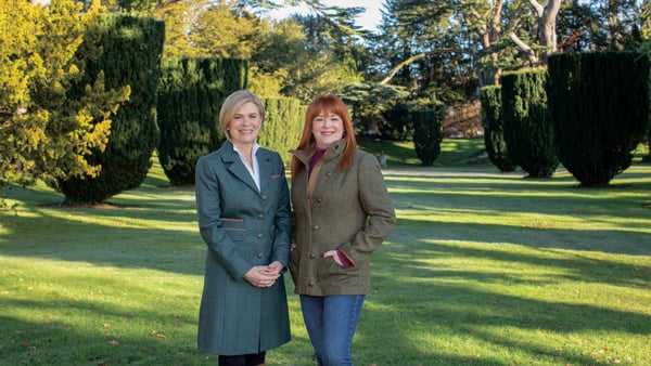 Anne Cassin and Bláthnaid Ni Chofaigh. RTÉ Guide.
