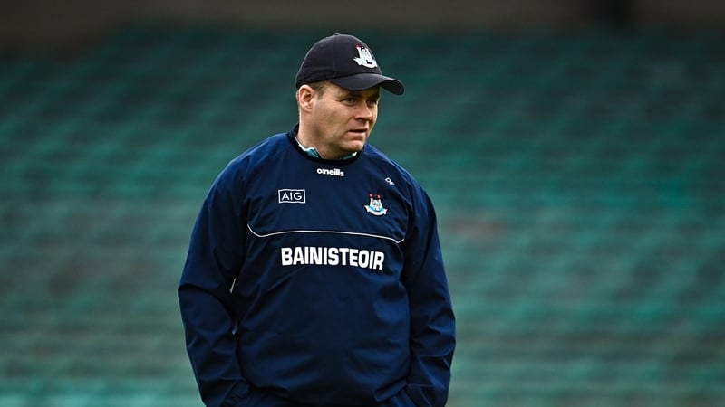 Dessie Farrell pictured during Dublin's win over Limerick
