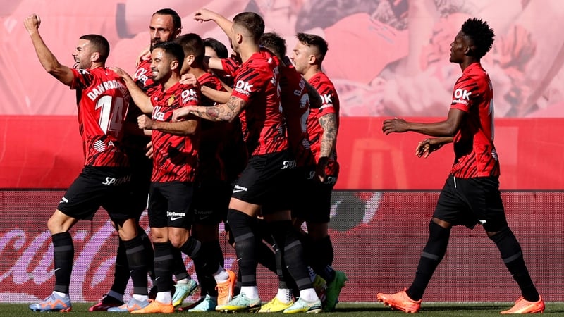 Vedat Muriqi celebrates his goal