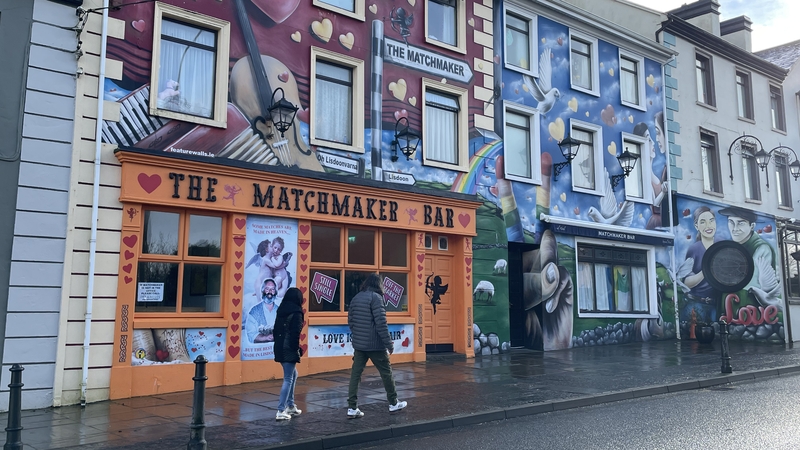 Rebecca Black discovers the Emerald Isle's romantic side ahead of Valentine's Day.