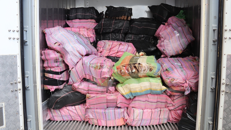 The cocaine was found floating in the Pacific Ocean