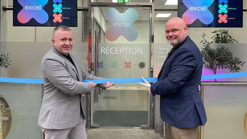 Shane McClave, Managing Director of Excel Recruitment, and Barry Whelan, founder & CEO Excel Recruitment