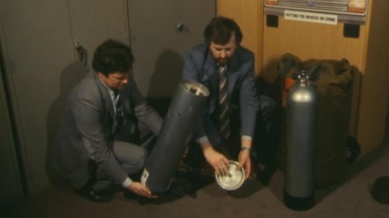 Cannabis discovered in aqua lungs (1983)