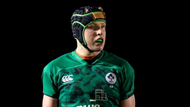 O'Tighearnaigh started every game of last season's U20 Six Nations