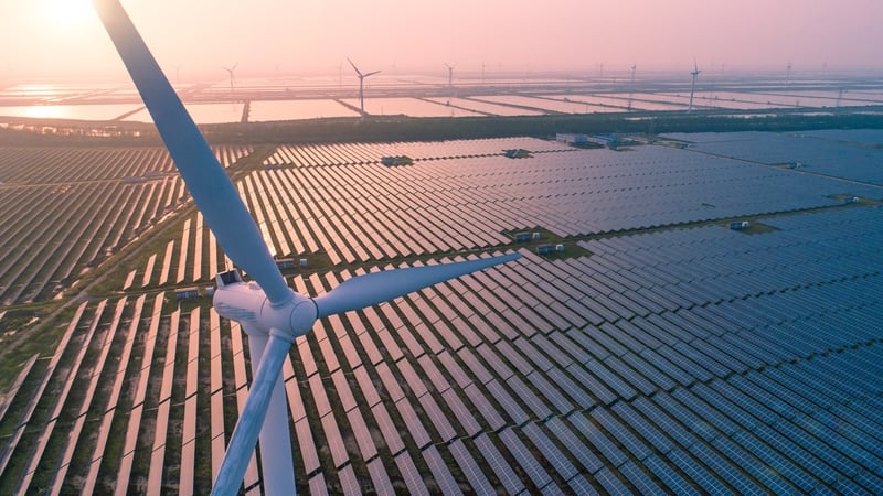 Renewable sources combined, such as wind and solar power, provided nearly 30% of Ireland's electricity in May