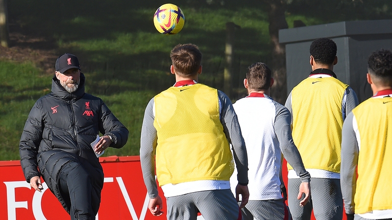 Jurgen Klopp has been impressed by what he's seen in training this week