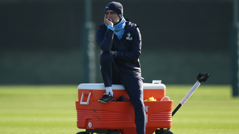 Guardiola: "Why should they be distracted? I'm confident in my players. The players will be focused on our game, (as) in the past and (will be) in the future."