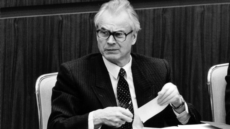 Hans Modrow was the last person to lead East Germany before unification in 1990
