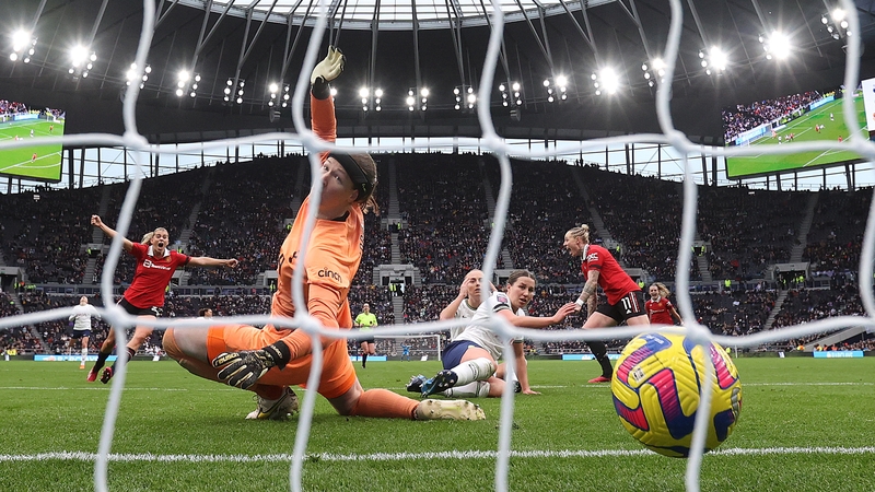 The unfortunate Molly Bartrip diverts the ball into her own goal