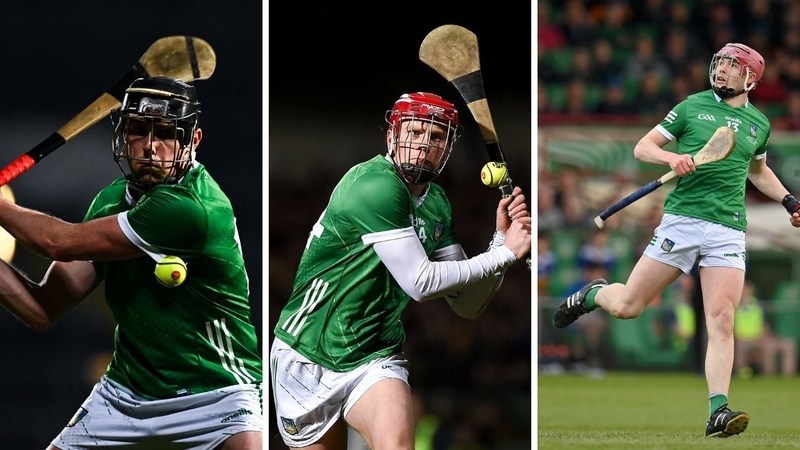 From left to right: Micheál Houlihan, Donnacha Ó Dálaigh and Shane O'Brien