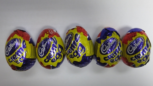 Police described the theft as 'eggs-travagant' (File image)