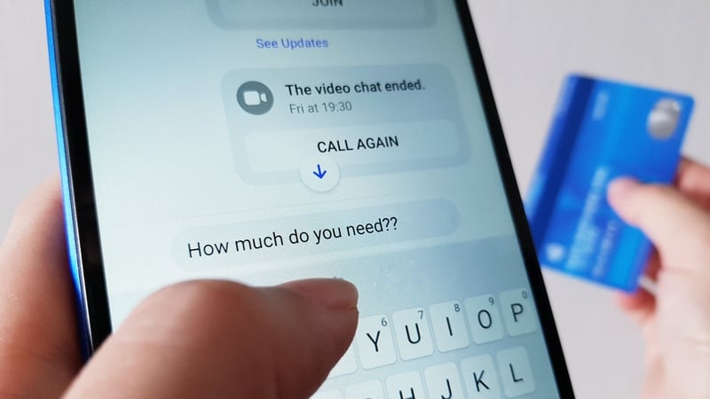 Gardaí say scammers target people in a bid to extract money from them