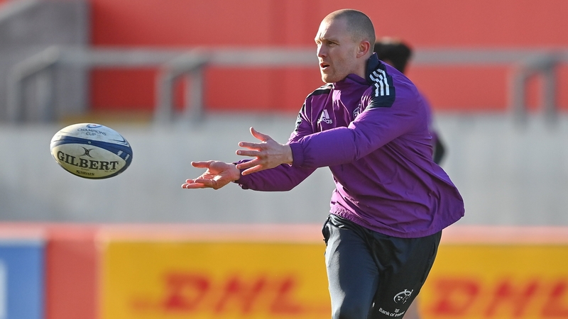 Keith Earls has returned to fitness