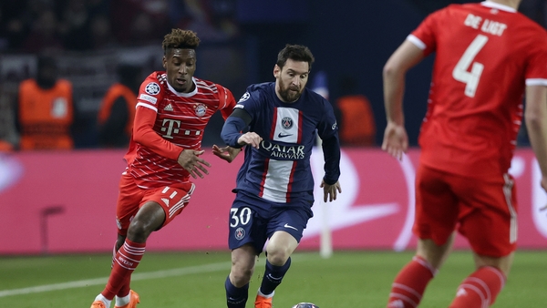 Champions League: PSG 0-1 Bayern Munich recap