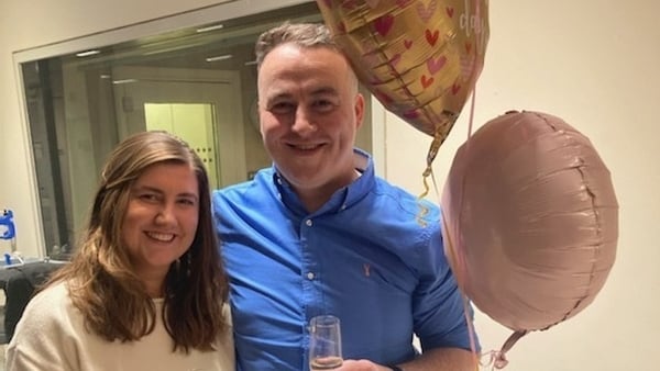 Bríd Hannon and Jimmy Dillane.