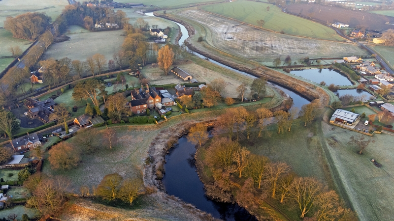 Extensive searches have been carried out on the River Wyre in Lancashire