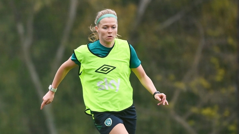 Ruesha Littlejohn in Ireland training in Marbella