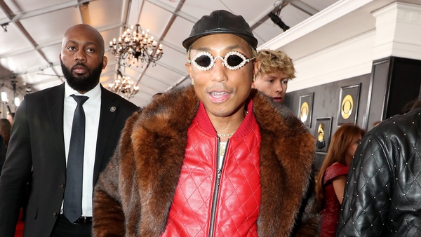 Pharrell Williams at the Grammys 2023.