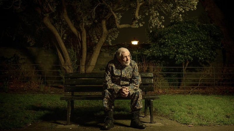 Brendan Monaghan, a veteran of the Cavalry Corps, in a picture for Óglaigh Náisiúnta na hÉireann