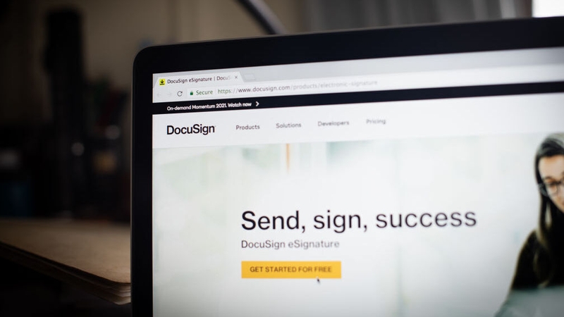 DocuSign expects to take charges of $25 million to $35 million on the restructuring plan