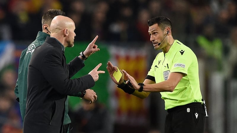 'At 2-1 a clear foul on Marcus Rashford'