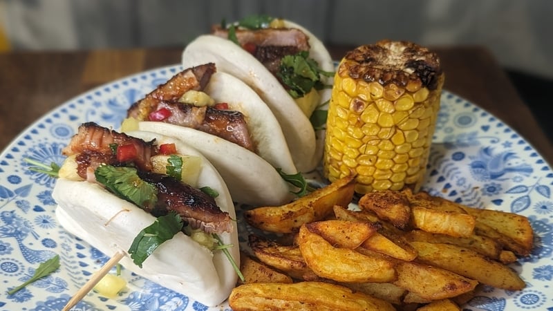 Karen Coakley's airfryer pork bao buns