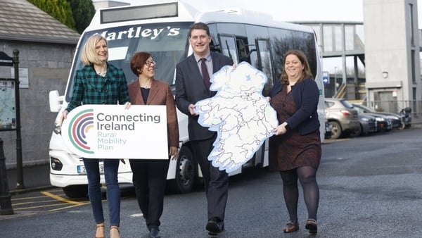 Minister Ryan said the 67 new or enhanced bus routes will be rolled out before the end of the year (Pic: NTA)