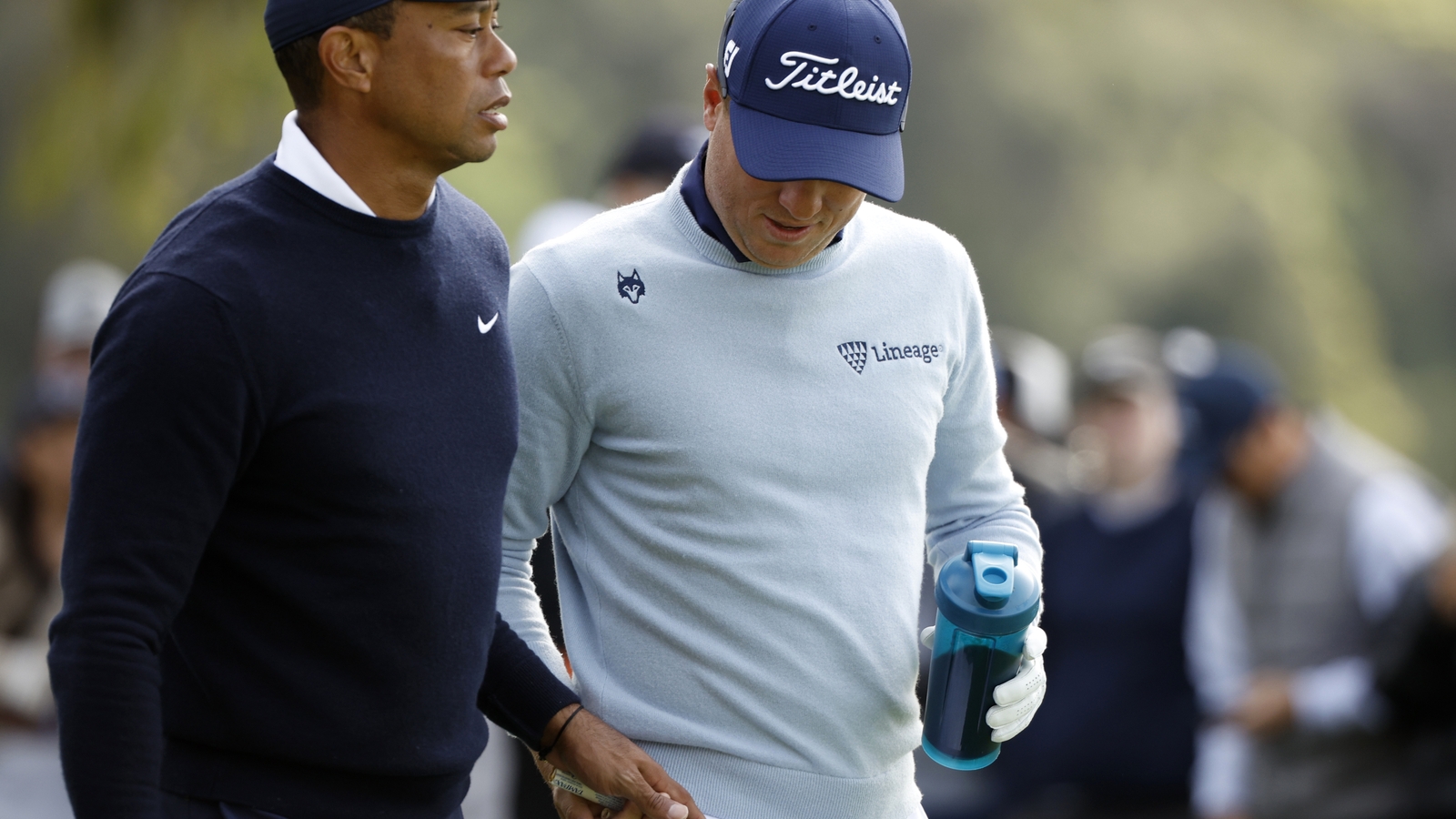 Tiger Woods' joke fell flat