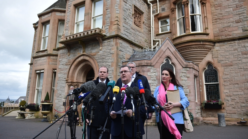 Gone were the much more confrontational words in the many statements and speeches he has made over the past year