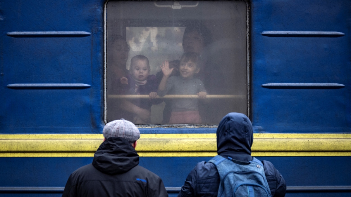 UNICEF says children in Ukraine have endured a 'year of horror'