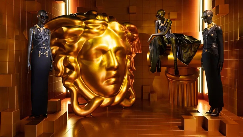 The installation has been curated by British Vogue's Edward Enninful.