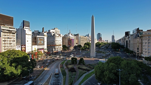 The South American country this week battled its eighth heat wave so far this summer with temperatures shooting up to nearly 40C in the centre and north (File image)