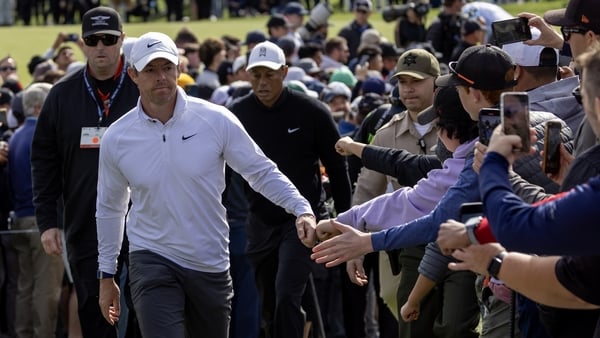 McIlroy sits three strokes off the lead midway through Friday