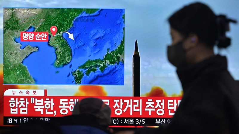 Japan said North Korea "fired one ICBM-class ballistic missile" which landed in the country's exclusive economic zone