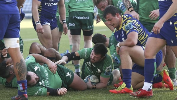 Dylan Tierney-Martin scored three tries in less than 30 minutes