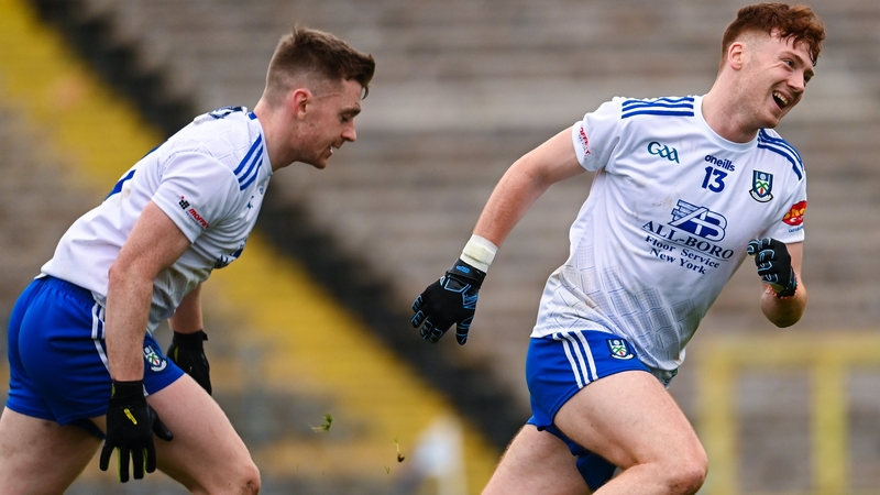 Sean Jones (R) scored 1-02 off the bench for Monaghan