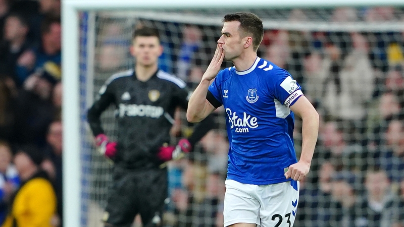 The Republic of Ireland full-back was the Everton match-winner against Leeds United